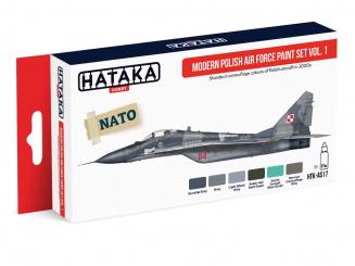 Modern Polish Air Force Paint Set Vol.1 
