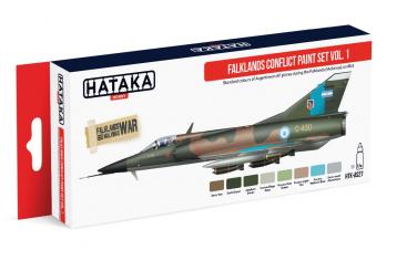 Falklands Conflict Paint Set Vol.1 - Argentine Air Force 