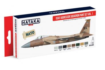 USAF Aggressor Squadron Paint Set Vol.1 