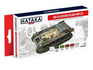 WW" AFV Interior Colours Paint Set 