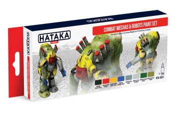 Combat Mechas & Robots Paint Set 