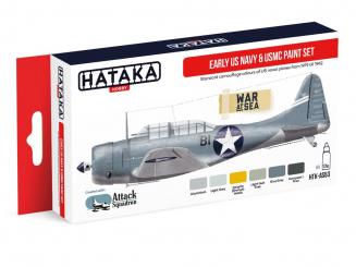 Early US Navy & USMC Paint Set 