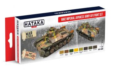 WW2 Imperial Japanese Army AFV paint set 