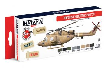 British AAC Helicopters paint set 