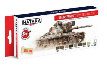 US Army paint set (MASSTER & DUALTEX) 