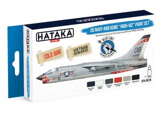BLUE LINE – US Navy and USMC „high-viz” Paint Set 