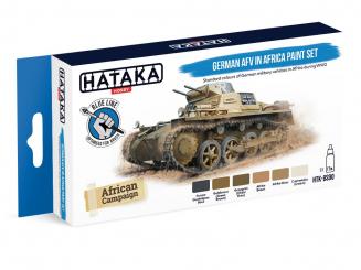 BLUE LINE – German AFV in Africa paint set 