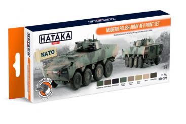 Modern Polish Army AFV paint set 