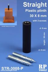 Straight Plastic Plinth 30x8 mm 