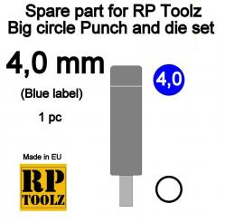 Blue label 4,0 mm 