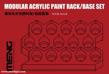 Modular Acrylic Paint Rack/Base Set 