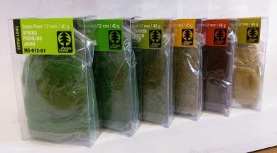 Grass Flock 12 mm Green 