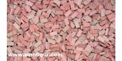 Bricks (RF) -brick red,mixed- (1:72) 5000pcs 