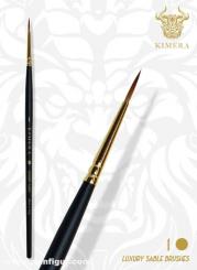 Pinsel mit runder Spitze N1- Kimera Kolinsky Sable Brushes 