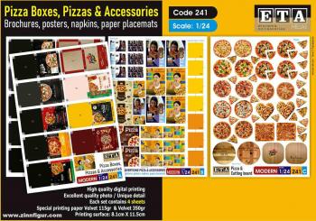 Pizza Boxes, Pizzas & Accessoires 