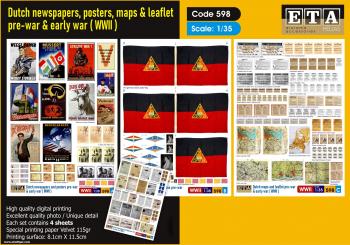 Revues néerlandaises, affiches, cartes 