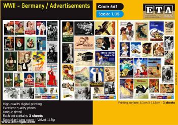 WWII Germany - Advertisements 