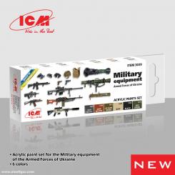 Acrylic Paint Set For Military Equipment Of The Armed Forces Of Ukraine 