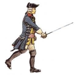 Inf. Offizier, 40mm 