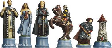 Pièces d'échecs "Les Seigneurs de l'Ouest 