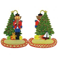 Nutcracker with Christmas Tree 