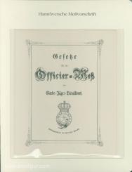 Reprint durch Archiv-Verlag: Gesetze für eine hannöversche Offiziermesse 