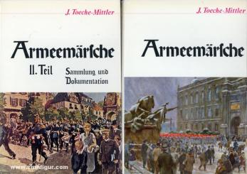 Toeche-Mittler, J.: Armeemärsche. Band 1 bis 3 komplett 
