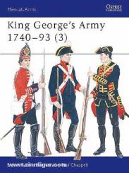 Reid, S./Chappell, M. (Illustr.): King George's Army 1740-93. Teil 3: Cavalry, Artillery, special troops 