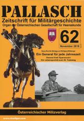Reichlin-Meldegg, Georg/Wildberger, Wolfgang F. J.: Pallasch. Zeitschrift für Militärgeschichte. Organ der Österreichischen Gesellschaft für Heereskunde. Heft 62 