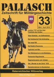 Pallasch. Zeitschrift für Militärgeschichte. Organ der Österreichischen Gesellschaft für Heereskunde. Heft 33 