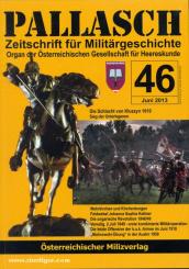 Pallasch. Zeitschrift für Militärgeschichte. Organ der Österreichischen Gesellschaft für Heereskunde. Heft 46 