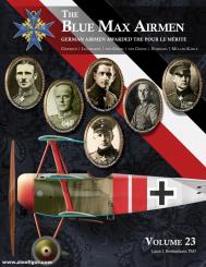 Bronnenkant, Lance J.: Blue Max Airmen. German Airmen Awarded the Pour le Mérit. Band 23: Griebsch, Leonhardy, Greim, Grone, Homburg und Müller-Kahle 