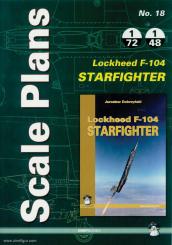 Dobrzynski, Jaroslaw: Scale Plans No. 18. Lockheed F-104 Starfighter 