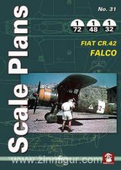 Karnas, D.: Scale Plans. Heft 31: Fiat CR.42 Falco 