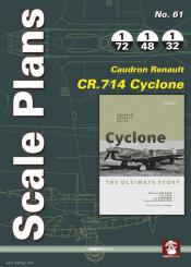 Strzelczyk, Francizek (Illstr.)/Bobkowski, Tomasz (Illustr.): Scale Plans. Heft 61: Caudron Renault Cr.714 Cyclone 