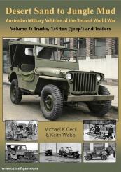 Cecil, Michael K. / Webb, Keith: Desert Sand to Jungle Mud, Australian Military Vehicles of the Second World War 