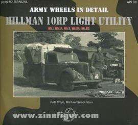 Brojo, P./Shackleton, M.: Hillman 10 HP Light Utility. Mk.I, Mk.IA, Mk.II, Mk.IIA, Mk.IIB 