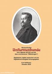 Knötel, Richard/Hoffmann, Curt (Hrsg.): Uniformkunde. Teil 5 (Bände XIV-XVI und die dazu erschienenen "Mitteilungen") 