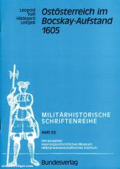 Toifl, Leopold/Leitgeb, Hildegard: Ostösterreich im Bocskay-Aufstand 1605 