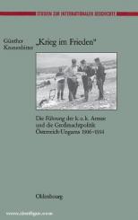 Kronenbitter, G.: Krieg im Frieden 