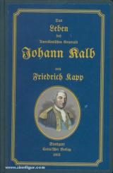 Kapp, F.: Das Leben des Amerikanischen Generals Johann Kalb 