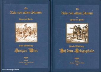 Borcke, H. v.: Ein Reis von altem Stamm. Roman aus dem Leben von Heros von Borcke. 3 Bände 