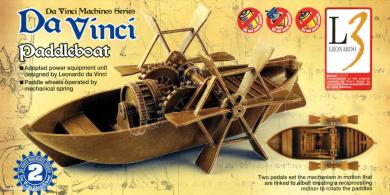 Da Vinci bateau à pagaie 