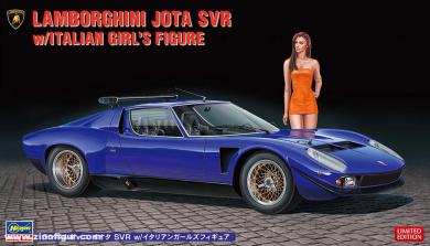 Lamborghini Jota SVR mit Figur 