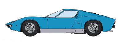 Lamborghini Miura P400 SV « Blue Body » 