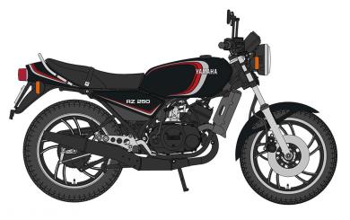 Yamaha RZ250 (4L3) (1982) « New Yamaha Black » 