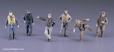 WW2 Pilot Figure Set 