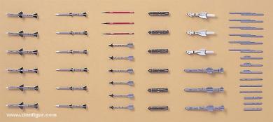 Aircraft Weapons: V US Missiles/Launcher-Set 