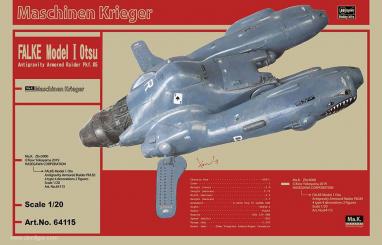 Antigravity Armored Raider Pkf 85 Falke Model I Otsu - Maschinenkrieger 