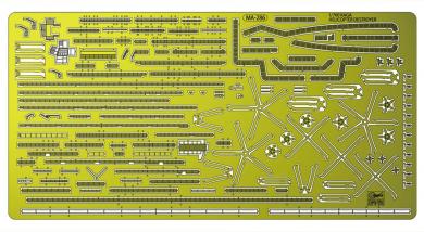JMSDF Kaga DDH-184 Etched Parts 